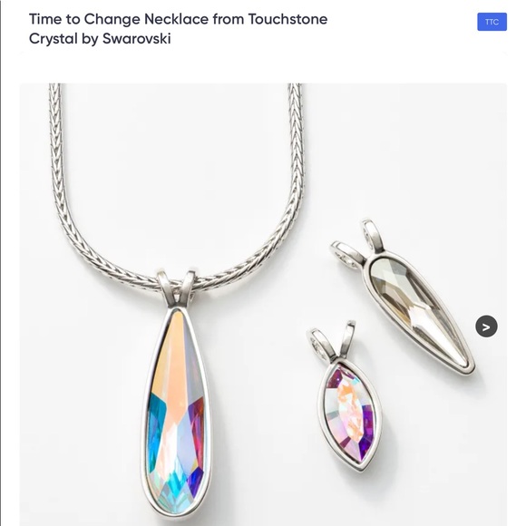 Touchstone Crystal Time to Change Necklace - Picture 2 of 10
